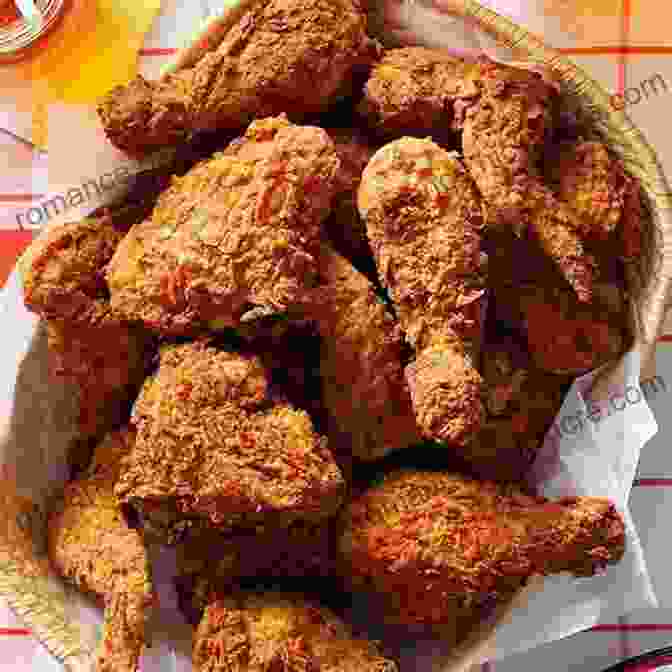 A Golden Brown And Crispy Fried Chicken, Its Savory Aroma Beckoning From The Plate. Southern Tomato Cookbook: Main Dishes Salads Sides More (Southern Cooking Recipes)