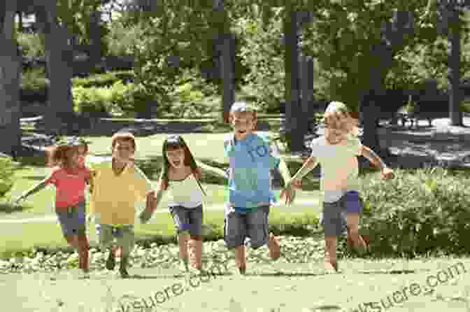 A Group Of Children Playing Outside On A Playground. 40 Physical Activities For Childs: Ages 2 4