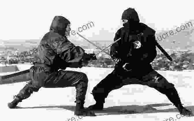 A Ninja Fighting With A Sword Ninja Mercenary Art With 100 Shinobi Photos