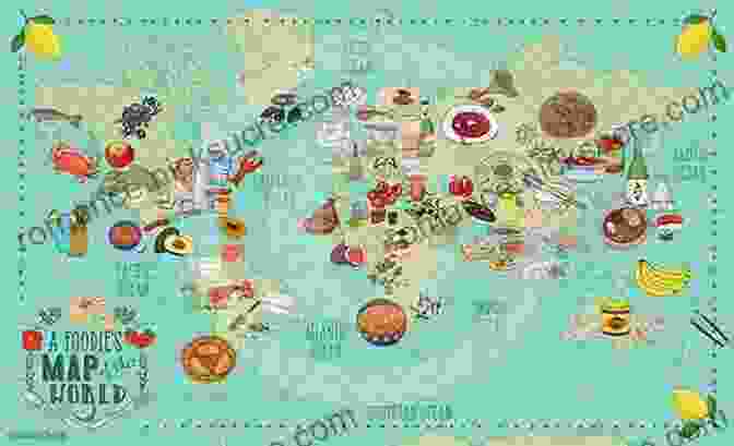 A World Map Adorned With Vibrant Images Of Salads, Showcasing The Global Diversity Of This Culinary Delight THE OF SALADS FROM DIFFERENT COUNTRIES