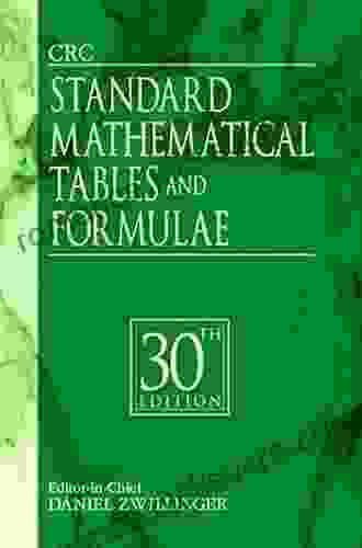 CRC Standard Mathematical Tables And Formulae (Advances In Applied Mathematics)